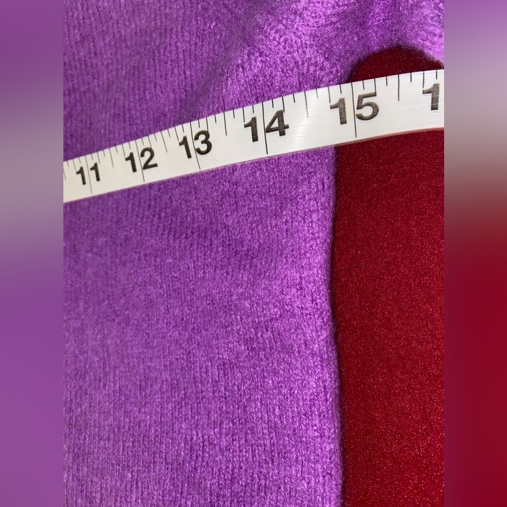 Clements Ribeiro MAUVE/CREM Cashmere Pullover, XS Fall Sale - Picture 5 of 7
